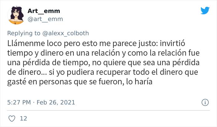 Este chico exigió a una chica que le devolviera 35$ después de que sus citas no llegaran a nada