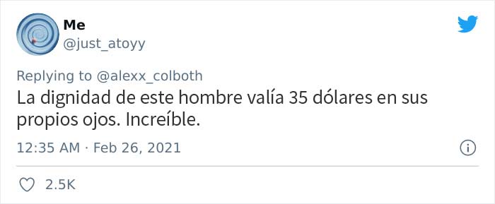 Este chico exigió a una chica que le devolviera 35$ después de que sus citas no llegaran a nada