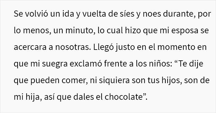 Esta suegra le falta el respeto a su nuera lesbiana, la desautoriza frente a sus hijos y termina diciéndole: “Ni siquiera son tus niños”
