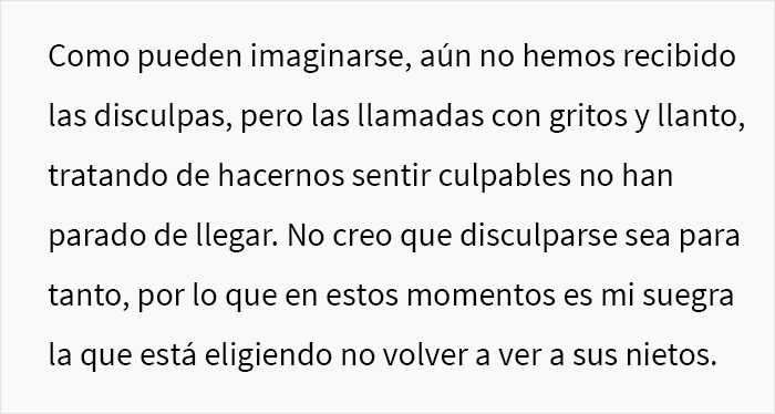 Esta suegra le falta el respeto a su nuera lesbiana, la desautoriza frente a sus hijos y termina diciéndole: “Ni siquiera son tus niños”