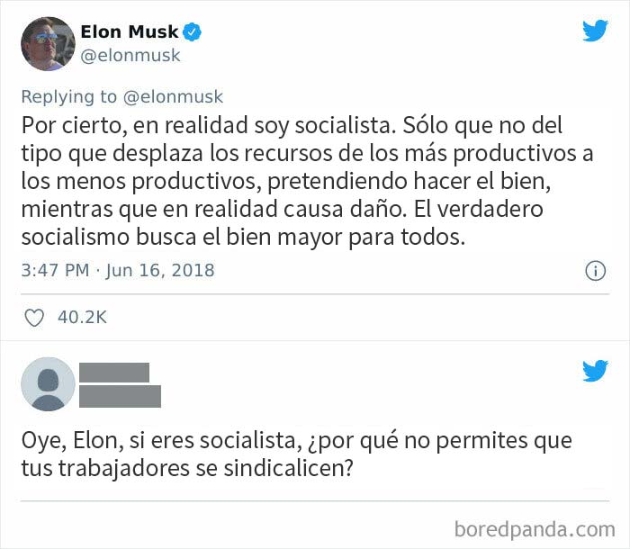 La escoria capitalista se cree socialista