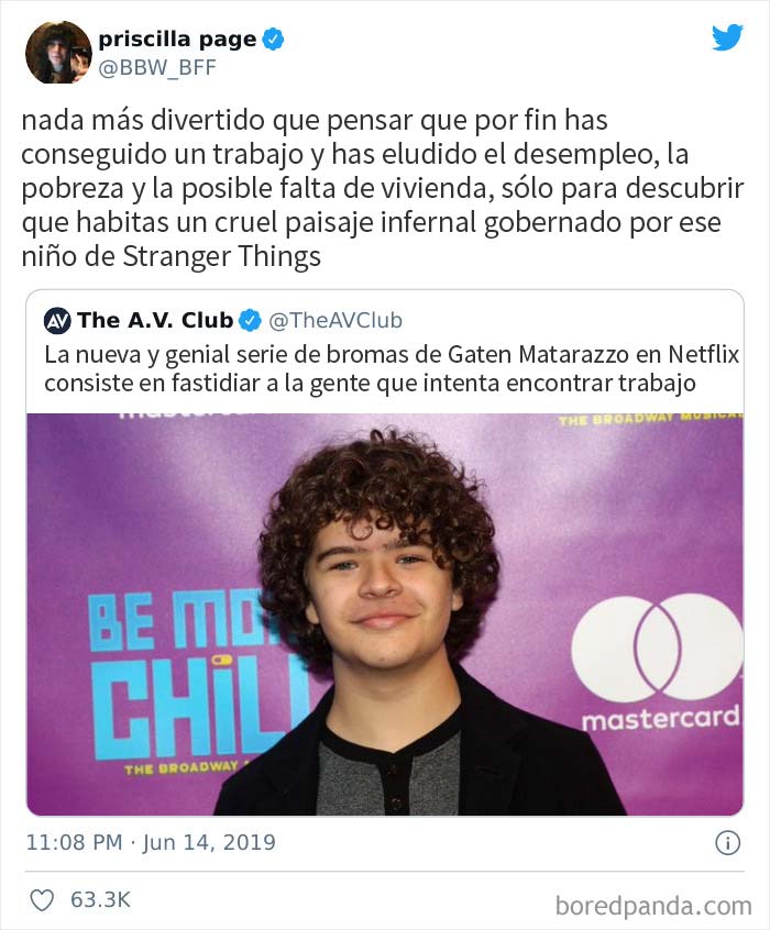 El niño rico se aprovecha de humillar a los desempleados