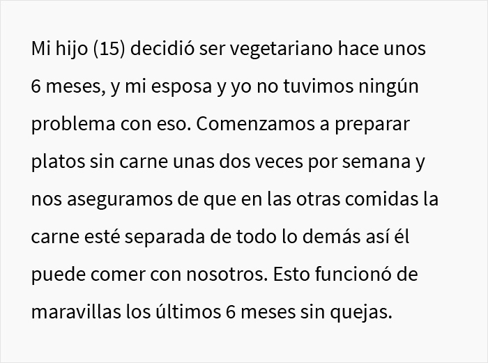 Este padre hace que su hijo vegetariano tenga que lidiar con un congelador lleno de carne podrida que el hijo desconectó a propósito para echarla perder