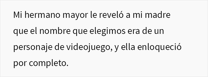 Esta abuela se niega a reconocer a su primer nieto como miembro de la familia porque le pusieron el nombre de un personaje de videojuego