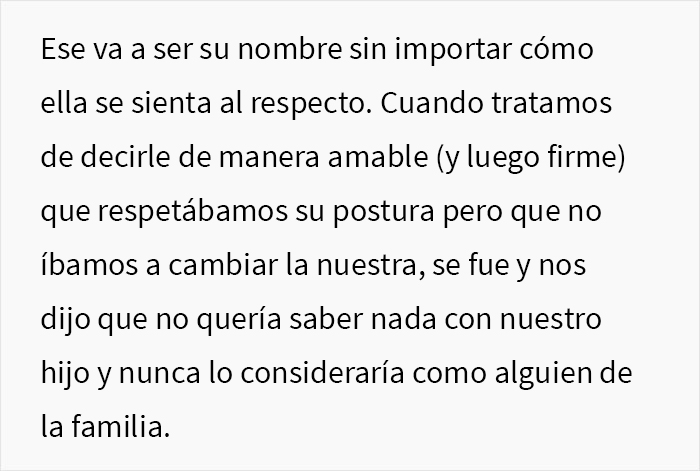 Esta abuela se niega a reconocer a su primer nieto como miembro de la familia porque le pusieron el nombre de un personaje de videojuego