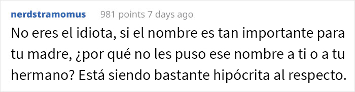 Esta abuela se niega a reconocer a su primer nieto como miembro de la familia porque le pusieron el nombre de un personaje de videojuego