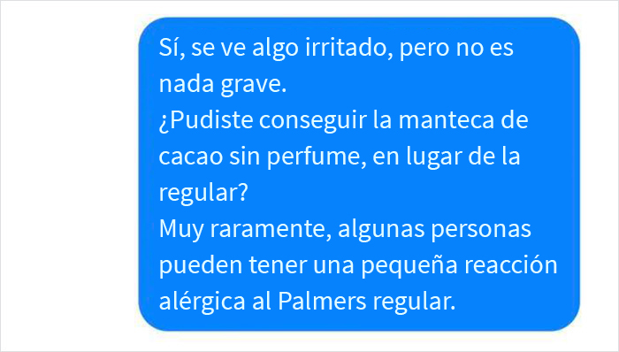 Este salón de tatuajes compartió una conversación con un cliente que no siguió las instrucciones por hacer lo que su padre decía