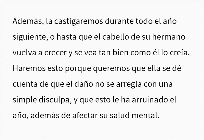 Las opiniones de la gente están divididas por el castigo que estos padres impusieron a su hija, obsesionada con TikTok, luego de que una “broma” haya salido mal
