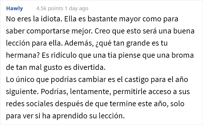 Las opiniones de la gente están divididas por el castigo que estos padres impusieron a su hija, obsesionada con TikTok, luego de que una “broma” haya salido mal