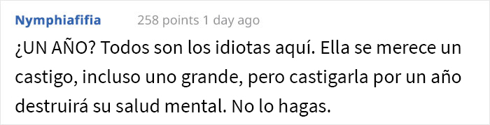 Las opiniones de la gente están divididas por el castigo que estos padres impusieron a su hija, obsesionada con TikTok, luego de que una “broma” haya salido mal