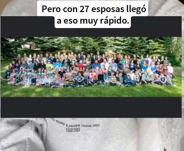 Este chico comparte cómo es vivir con 27 madres y 150 hermanos