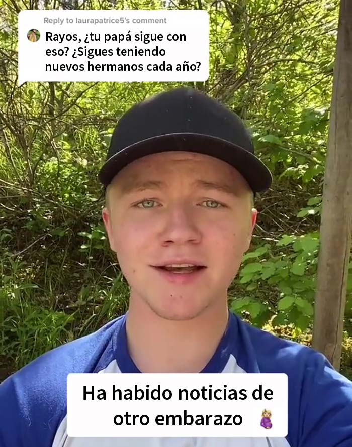 Este chico comparte cómo es vivir con 27 madres y 150 hermanos
