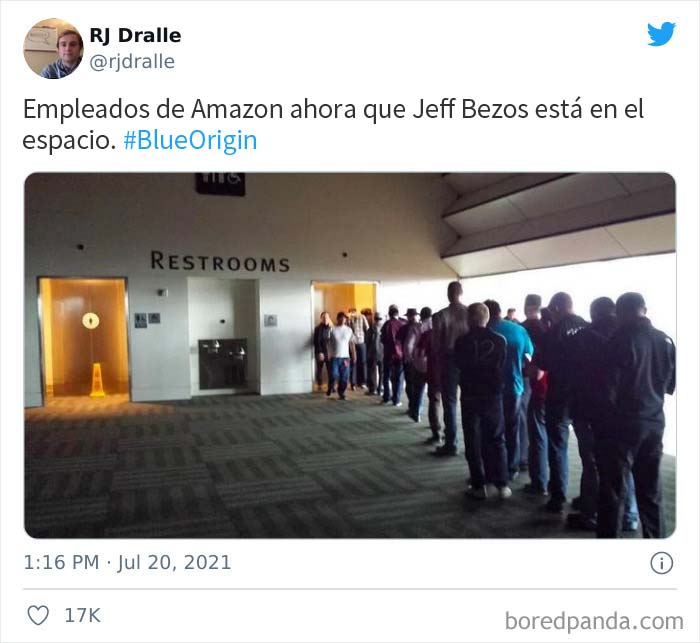 Bezos' Space Launch Turned Into A Massive Joke Online, Here Are 40 Of The Best Jokes And Memes