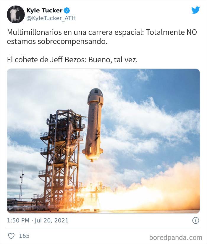 Bezos' Space Launch Turned Into A Massive Joke Online, Here Are 40 Of The Best Jokes And Memes