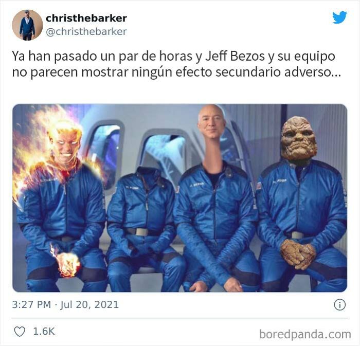 Bezos' Space Launch Turned Into A Massive Joke Online, Here Are 40 Of The Best Jokes And Memes
