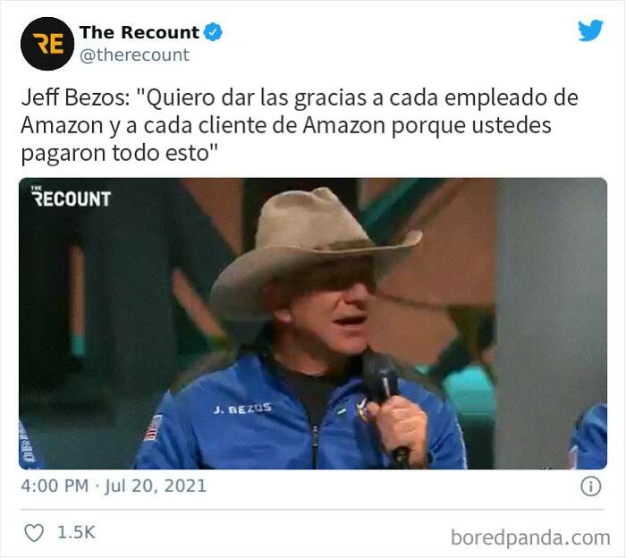 Bezos' Space Launch Turned Into A Massive Joke Online, Here Are 40 Of The Best Jokes And Memes