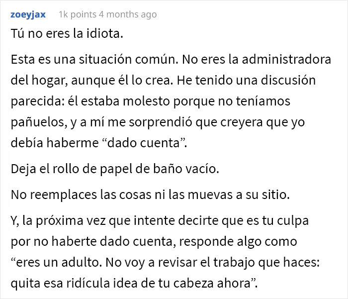 Esta mujer dejó de limpiar para enseñarle una lección a su novio, y él se molestó al instante