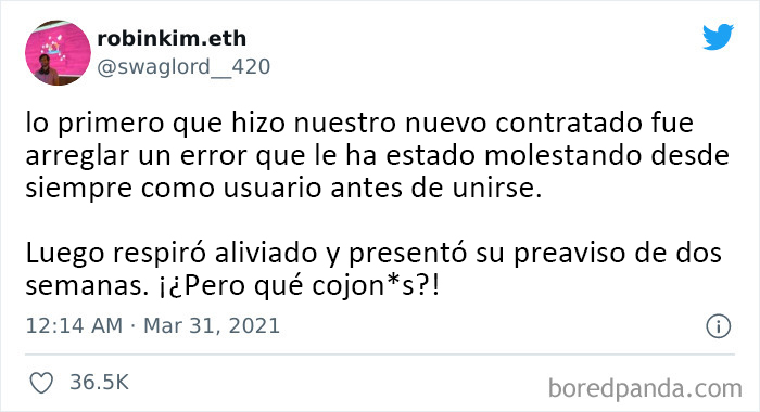Más fácil que enviar un informe de error