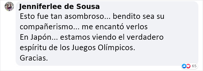En internet elogian a estos 2 atletas olímpicos que decidieron compartir la medalla de oro