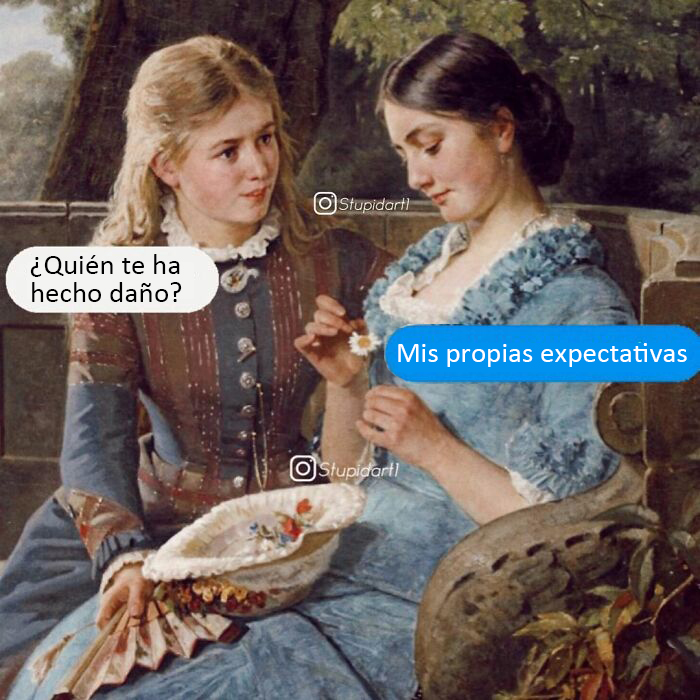Artist Gives Captions To Paintings, And It’s Somewhat Deep And Funny (30 Pics)