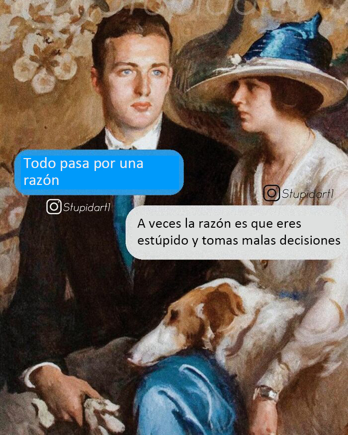 Artist Gives Captions To Paintings, And It’s Somewhat Deep And Funny (30 Pics)