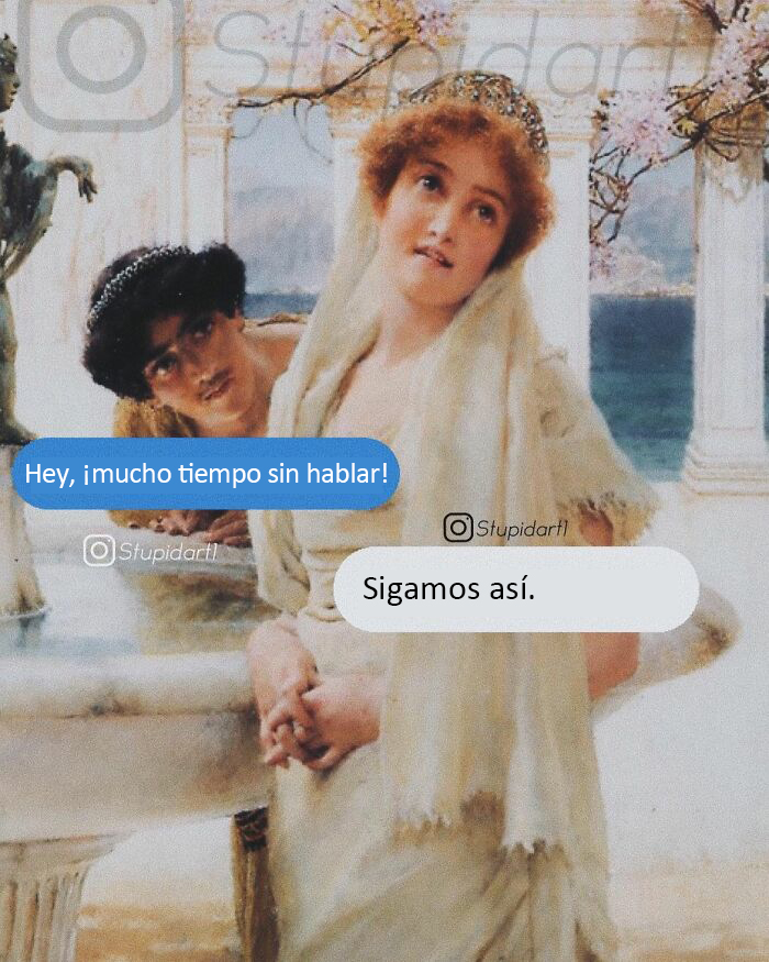 Artist Gives Captions To Paintings, And It’s Somewhat Deep And Funny (30 Pics)