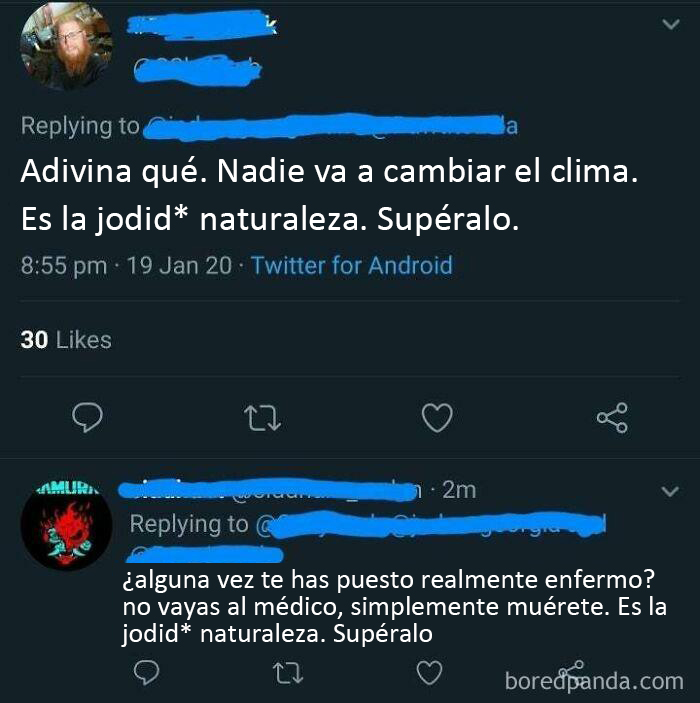 ¡¡¡El cambio climático no es real, gente!!!