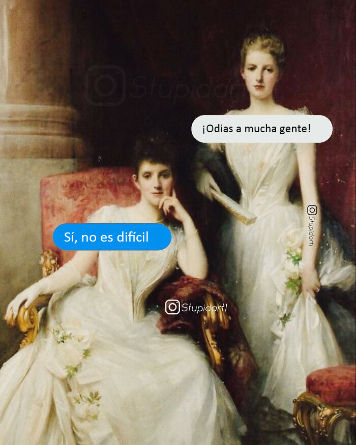 Artist Gives Captions To Paintings, And It’s Somewhat Deep And Funny (30 Pics)