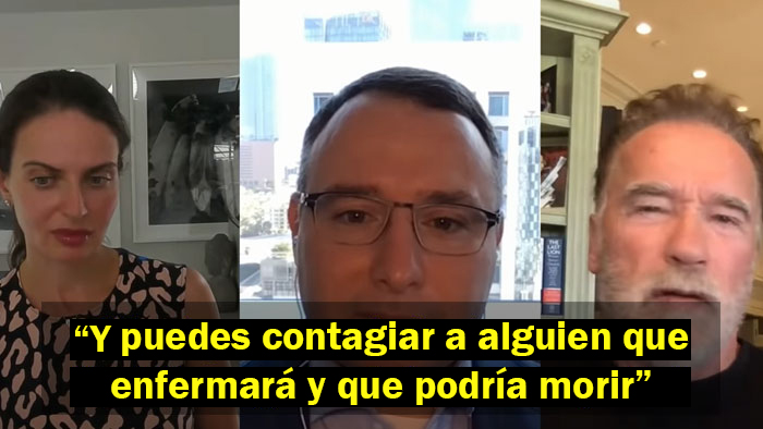 Arnold Schwarzenegger acalla a los antimascarillas con esta analogía y explica qué es la "verdadera libertad"