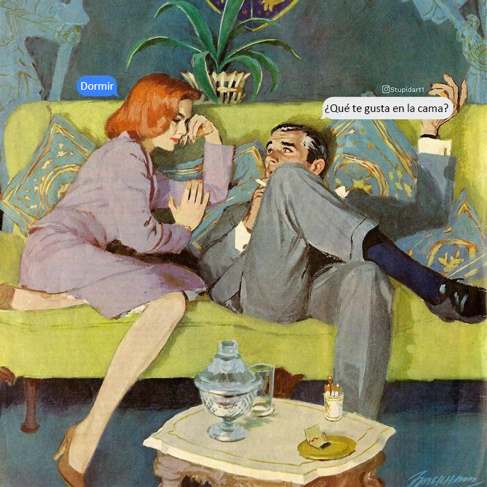 Artist Gives Captions To Paintings, And It’s Somewhat Deep And Funny (30 Pics)