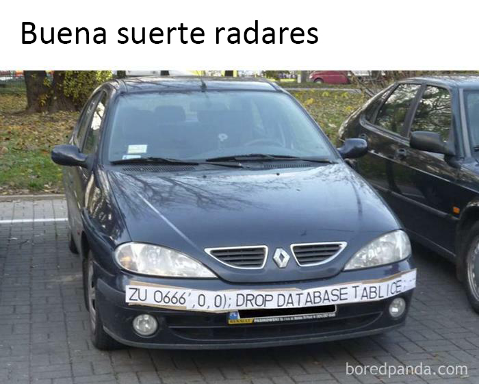 ¿Radares + Sql?
