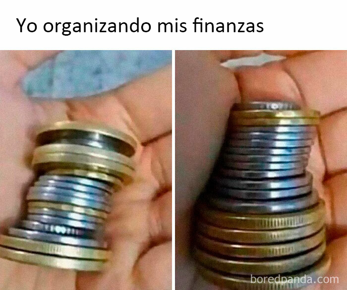 Yo, organizando mis finanzas