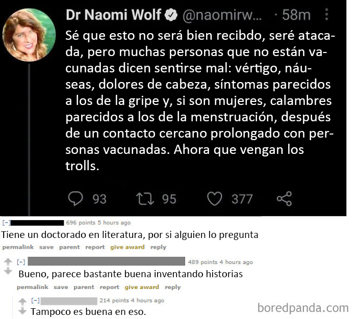¿Doctora en lectura?