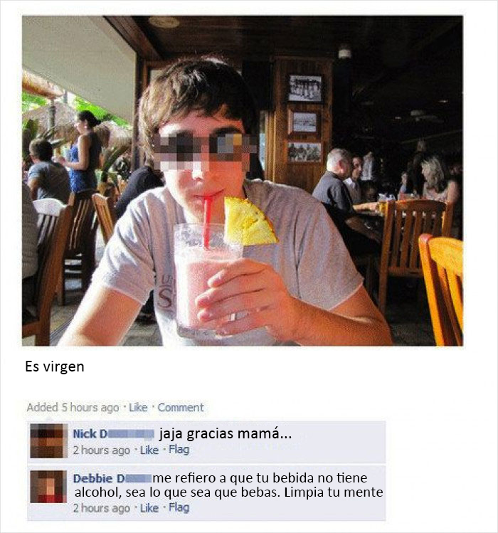Jaja gracias mamá