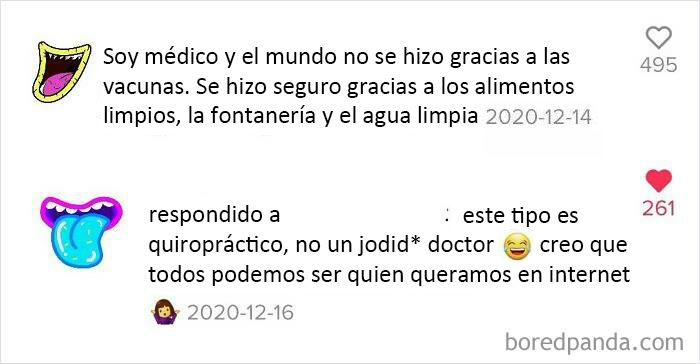 Confía en él, es un "doctor" (encontrado en Tiktok)