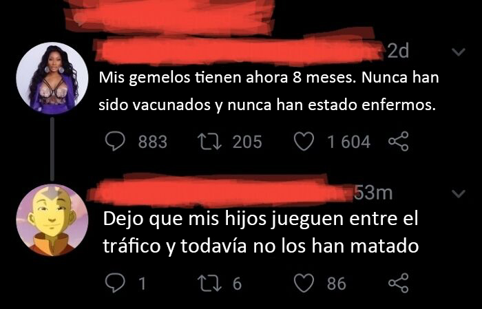 No hay vacuna para eso