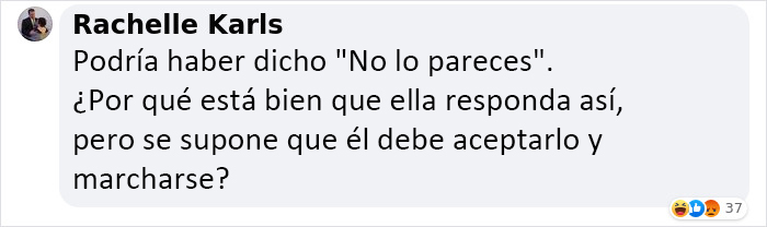 Esta chica de 19 años rechazó tener una cita con un cuarentón, y la "respuesta" de él es vergonzosa