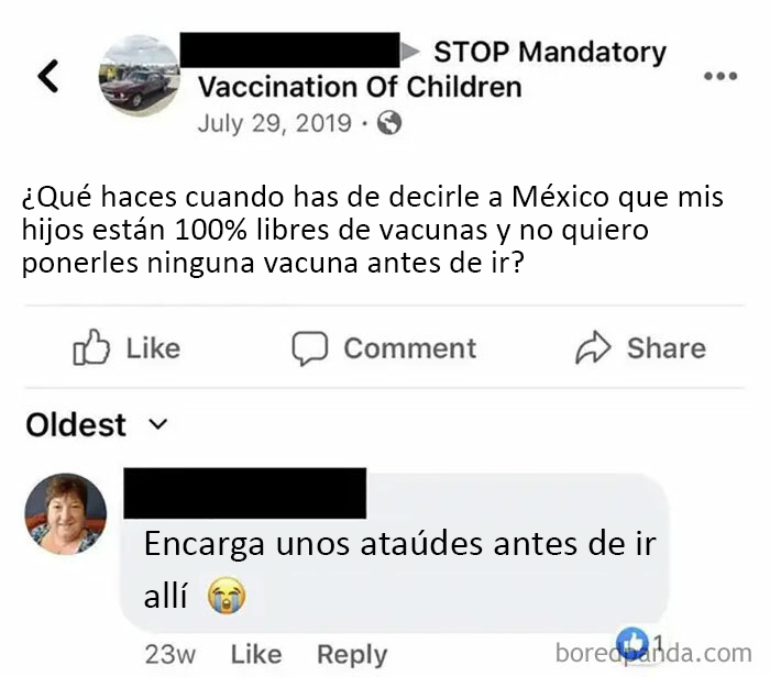 Antivacunas