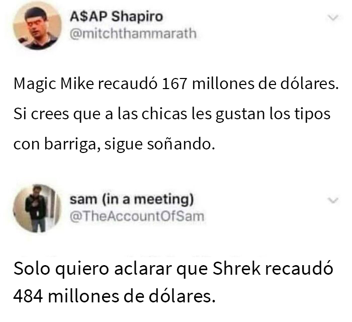 Solo quiero aclarar… 