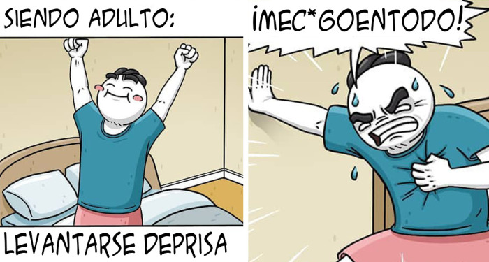 Este artista hace que nos riamos de lo absurdo de la vida a través de sus divertidos cómics (10 imágenes nuevas)