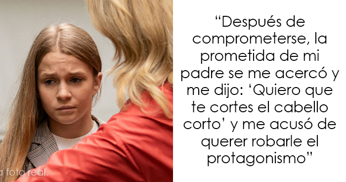 Esta mujer quiere que su hijastra se corte el cabello para su boda y se enfurece cuando la adolescente se niega a hacerlo