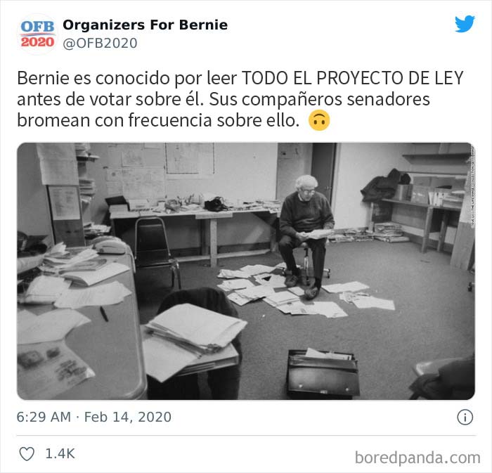 Al parecer, leer un proyecto de ley antes de votar es motivo de risa