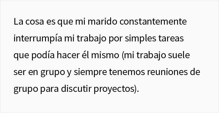 Este marido desempleado no deja de interrumpir con peticiones y tareas a su esposa mientras trabaja, así que ella instala una cerradura, desatando un drama familiar