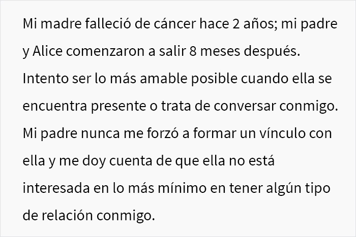Esta mujer quiere que su hijastra se corte el cabello para su boda y se enfurece cuando la adolescente se niega a hacerlo