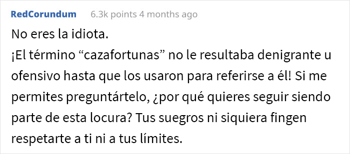 La suegra de esta mujer la presionó para que firmara un acuerdo prenupcial y ella acabó “avergonzando” a su futuro marido al anunciar que tiene mucho más dinero que él