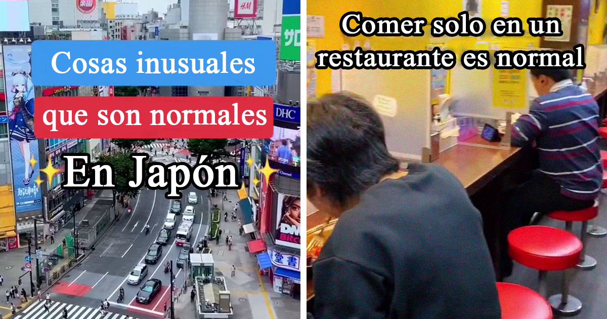 15 Cosas inusuales que son normales en Japón