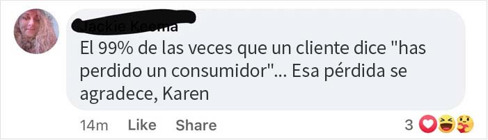 Esta 'Karen' se enfadó porque un restaurante de pueblo no la quiso atender tras la hora de cierre, y los vecinos se burlan de ella