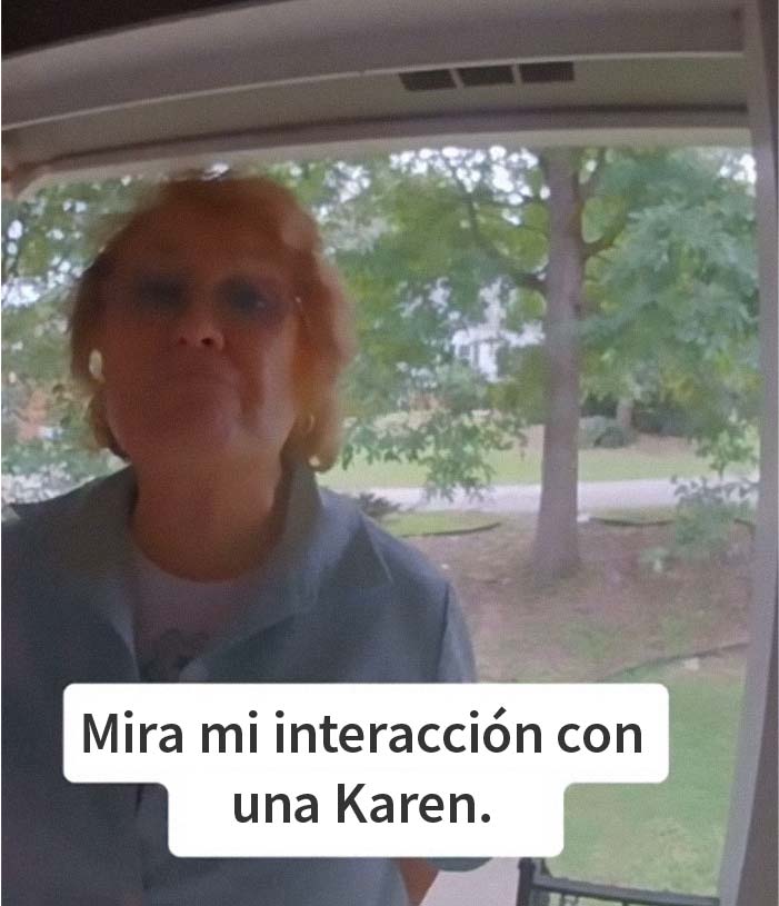 Esta Karen amargada se siente provocada por una bandera de Tigger que tiene su vecina y se vuelve viral en TikTok
