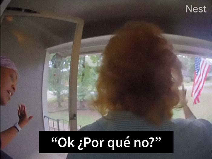 Esta Karen amargada se siente provocada por una bandera de Tigger que tiene su vecina y se vuelve viral en TikTok