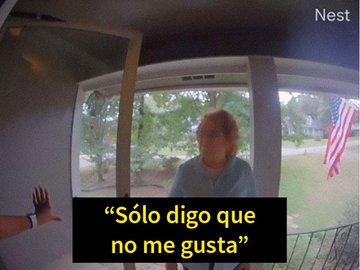 Esta Karen amargada se siente provocada por una bandera de Tigger que tiene su vecina y se vuelve viral en TikTok